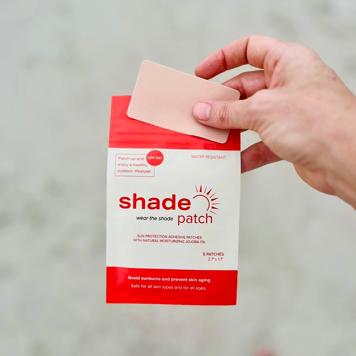 Shade Patch | UPF 50+ adhesive chemical-free adhesive patch – shadepatch